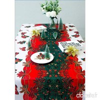 Nappe de Noël Rectangulaire Polyester 150 * 180cm noel de sapin Motifs pour Noel table decoration - B07G8C9CPJ
